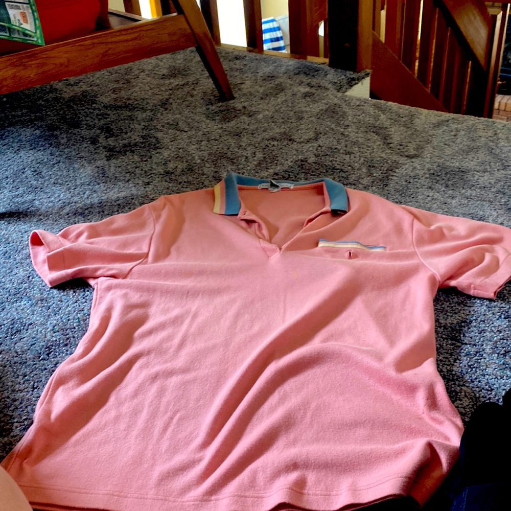Pink polo